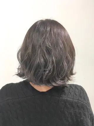 ミディアム カラー yoshi ☆のヘアスタイル