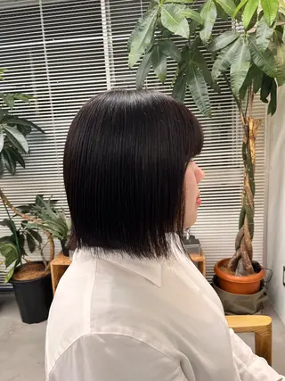 ショート カラー マミ🌱 ボブ/津田沼のヘアスタイル