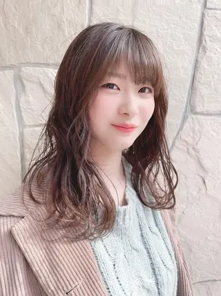 セミロング 魅力引き出しUP😉 ✂︎吉田尚矢✂︎のヘアスタイル