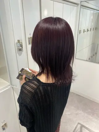 ミディアム 🎀stylist 🎀AKARI🎀のヘアスタイル