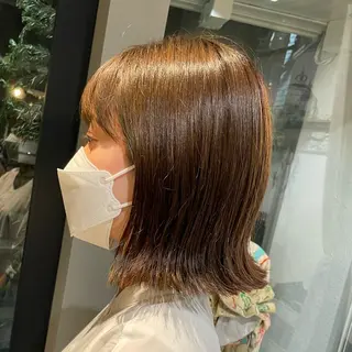 ミディアム ハイトーン🦄ネイル 💞のぶちのネイルデザイン