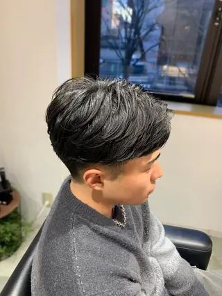 ショート メンズ モッズヘア仙台長町店所属・メンズカット・ パーマ🎈はなさかのヘアスタイル