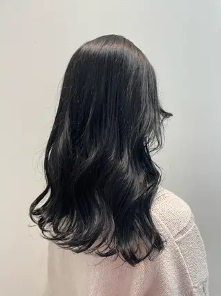 セミロング カラー mir MIYUのヘアスタイル