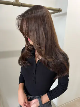 ロング まどか/荒井/ 外国人風🥑のヘアスタイル