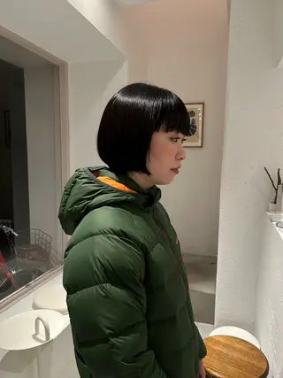 ショート iwami rena /Nary河原町のヘアスタイル