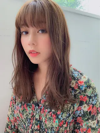 ロング カラー ヘアアレンジ 🩰透明感カラー♡ UTA🩰のヘアスタイル