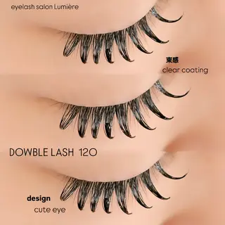 マツエク・マツパ eyelash Lumièreのマツエク・マツパデザイン