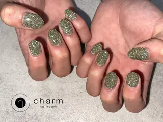 ネイル ネイルルーム チャームのネイルデザイン