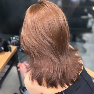 ミディアム カラー ERIKA YAMAMOTOのヘアスタイル