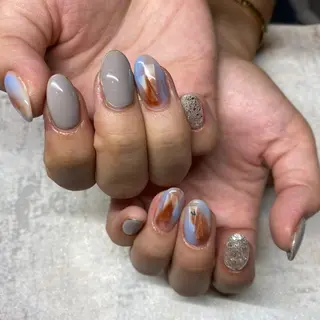 ネイル NORA nail UMEDA MAIのネイルデザイン