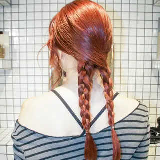 ロング カラー ☆RUO☆/レイヤー /ハイトーンのヘアスタイル