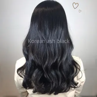 セミロング カラー ヘアアレンジ 烏丸韓国ヘア🇰🇷 ayaka🎀のヘアスタイル