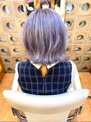 ショート カラー ✨髪質改善専門店✨ QOLU✨のヘアスタイル
