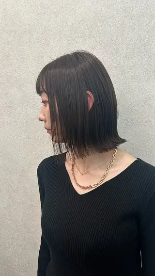 ミディアム カラー sita stylist　あみのヘアスタイル