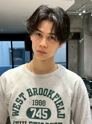 ショート 横浜/メンズ特化/ Farbe/田中颯斗のヘアスタイル