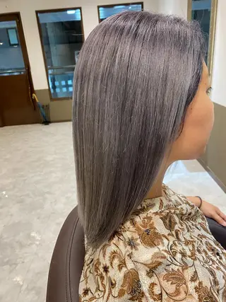 ミディアム カラー 坂井田 浩樹のヘアスタイル