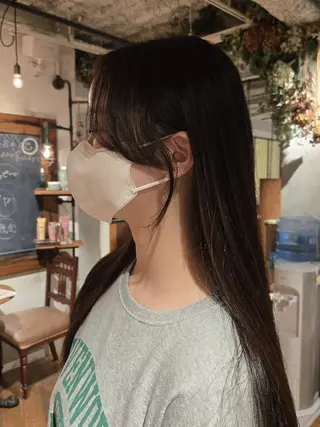 ロング 韓国好き🇰🇷 美容師MIKUのヘアスタイル