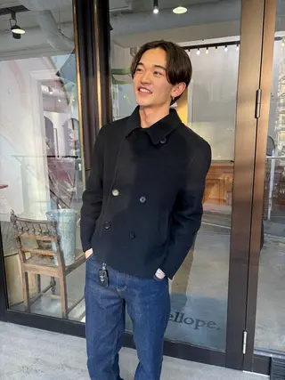 ショート メンズ 千葉 郁也のヘアスタイル