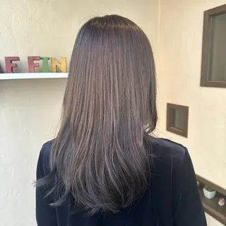 ロング カラー 若林 美帆のヘアスタイル