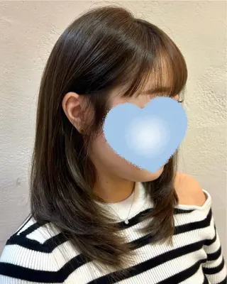 セミロング ACCOLE/ qualite/レナのヘアスタイル