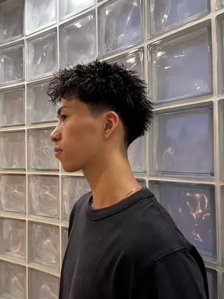 メンズ 松村明門/メンズ カット/メンズパーマのヘアスタイル