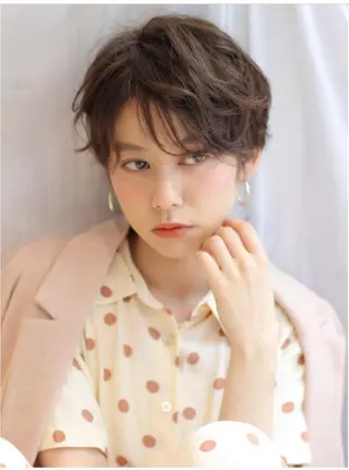 ショート ショートカット 💙hiyoriのヘアスタイル