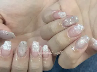ネイル ココナッツネイル 四ツ谷店 ツキのネイルデザイン