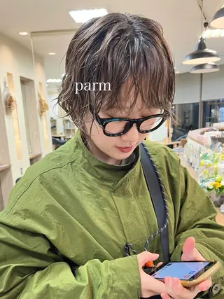 ショート パーマ 初めてのショート お任せください✂️のヘアスタイル