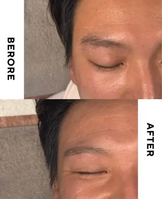 メンズ アイブロウ 富田 百々合の眉毛・アイブロウイメージ