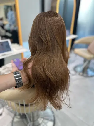 ロング カラー 《髪質改善✖️オリー ブ🧸》小嶋拓也のヘアスタイル