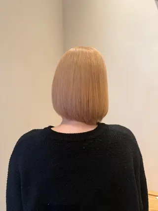 ミディアム カラー 🤍江坂 ハヤシアヤナ🤍のヘアスタイル