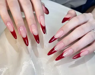 ネイル By moonネイル 🌷ワンホン/韓国風のネイルデザイン