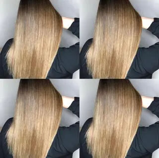 ロング カラー レイヤー×髪質改善 マネージャー安藤光司のヘアスタイル