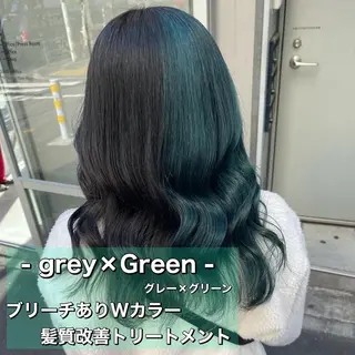 ロング カラー ボブカットモデル 募集中　ukaのヘアスタイル