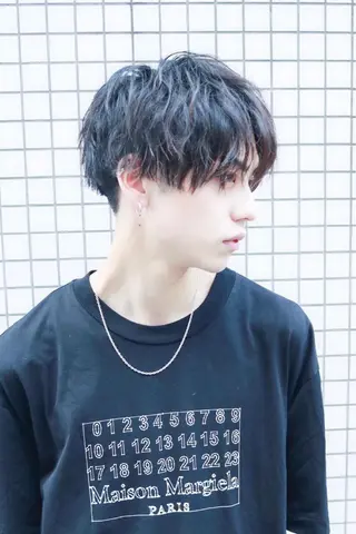 ショート カラー メンズ 💞あざと可愛い💞 児玉大地のヘアスタイル