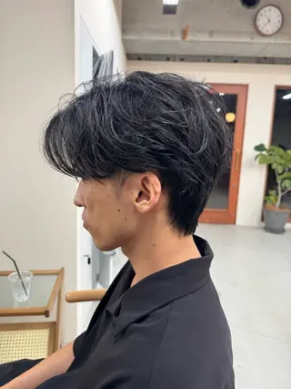 ショート パーマ メンズ 雪音/美髪縮毛矯正 /ニュアンスパーマのヘアスタイル