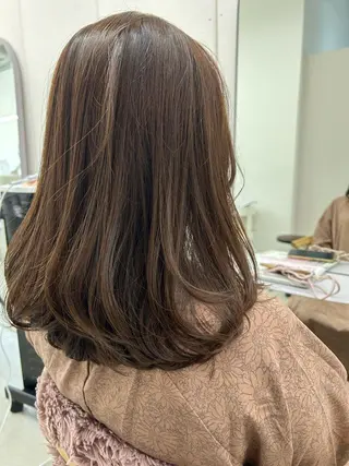 セミロング 名古屋/久屋大通 /不破新のヘアスタイル