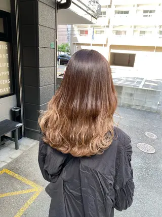 カラー 中富 🍪みなのヘアスタイル