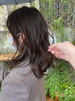 ミディアム カラー 小顔ショート✁ ⁂Yukari⁂のヘアスタイル