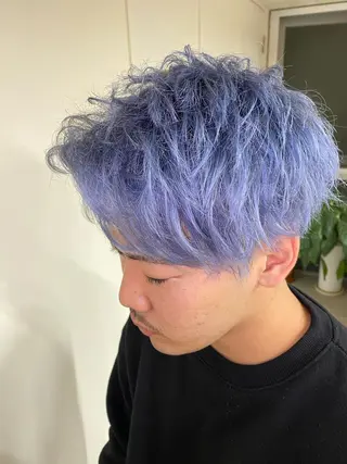 ミディアム カラー メンズ 【メンズ専門美容師】 NUMBER.12のヘアスタイル