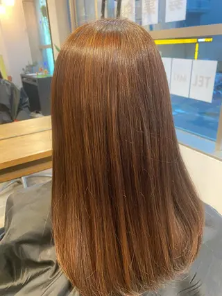 セミロング パーマ くせ毛多毛特化 高橋　淳のヘアスタイル