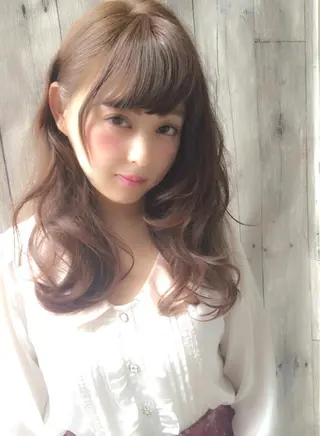 セミロング 浜田 敦史のヘアスタイル