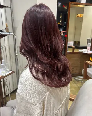 カラー YUI/アイブロウ/ 透明感カラー✨のヘアスタイル