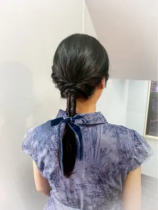 ヘアアレンジ hair make もりした ゆうのヘアスタイル
