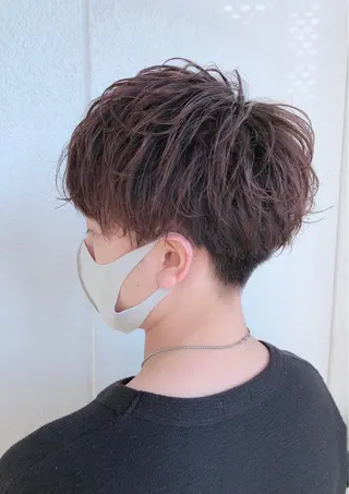 ショート ヘアアレンジ メンズ メンズZina代表 田端 麗治のヘアスタイル