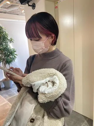 ショート カラー ➖石江 雷蔵➖のヘアスタイル
