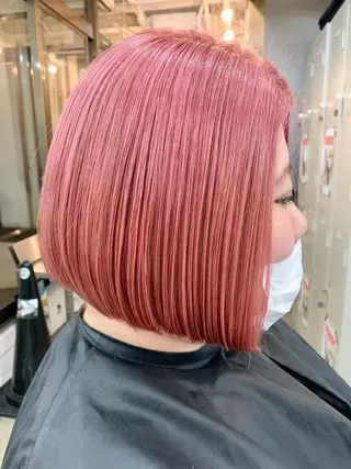 ショート カラー ヘアアレンジ ネイル マツエク・マツパ ブリーチ特化 / share 元太のヘアスタイル