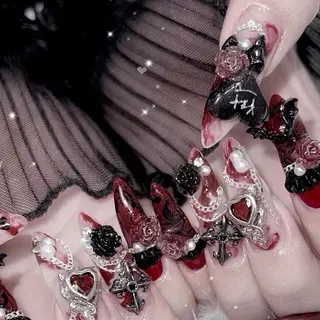 ネイル Lee Nails チップ長さだし専門店のネイルデザイン