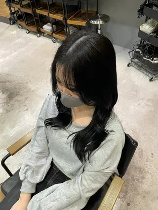 ロング カラー 艶髪/透明感カラー/ 韓国/nonokaのヘアスタイル