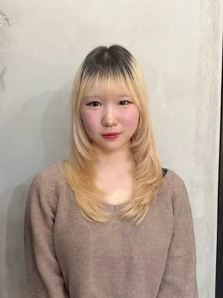 ロング ウルフ・ボブ モデル✵HARUTOのヘアスタイル